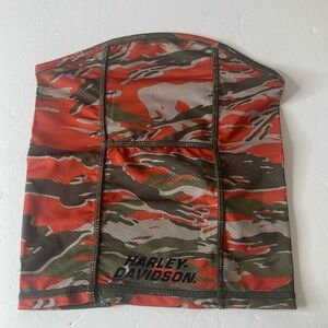 Harley-Davidson Modern Camo Neck Gaitor Vintage Orange